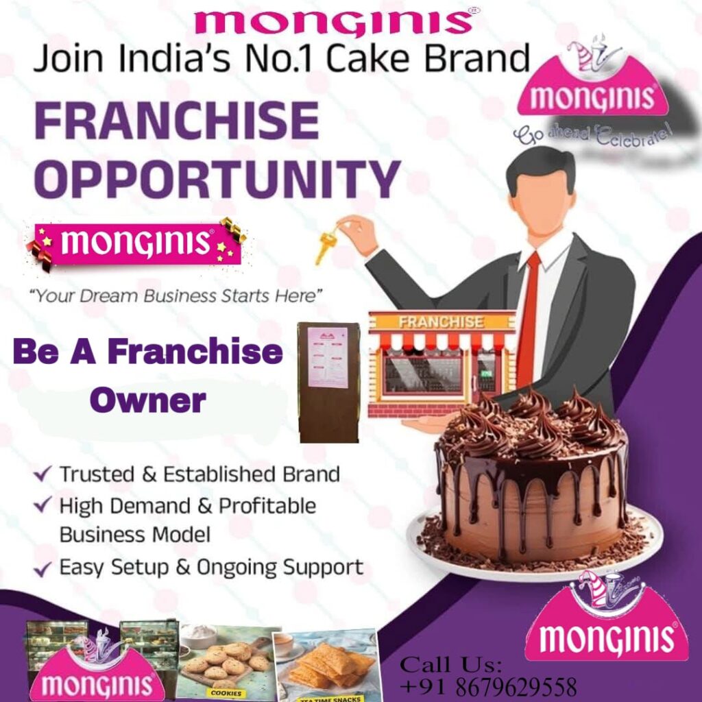 Monginis Franchise Cost